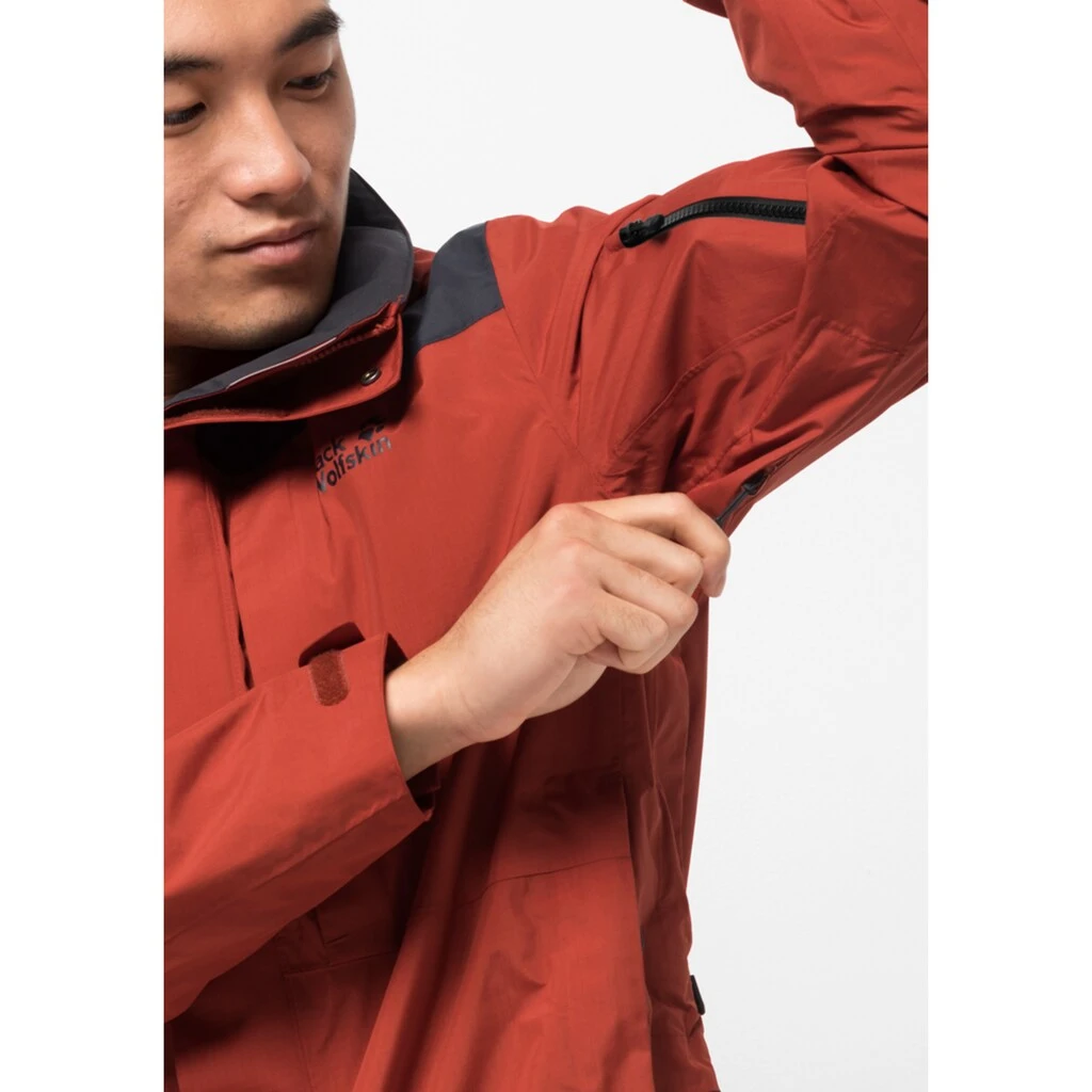 Jack Wolfskin Funktionsjacke »BRECON RANGE JKT M«, Mit Kapuze 6 Jack Wolfskin Funktionsjacke »BRECON RANGE JKT M«, Mit Kapuze – Bild 4
