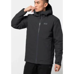 Jack Wolfskin Winterjacke »ARGON STORM JACKET M«, Mit Kapuze