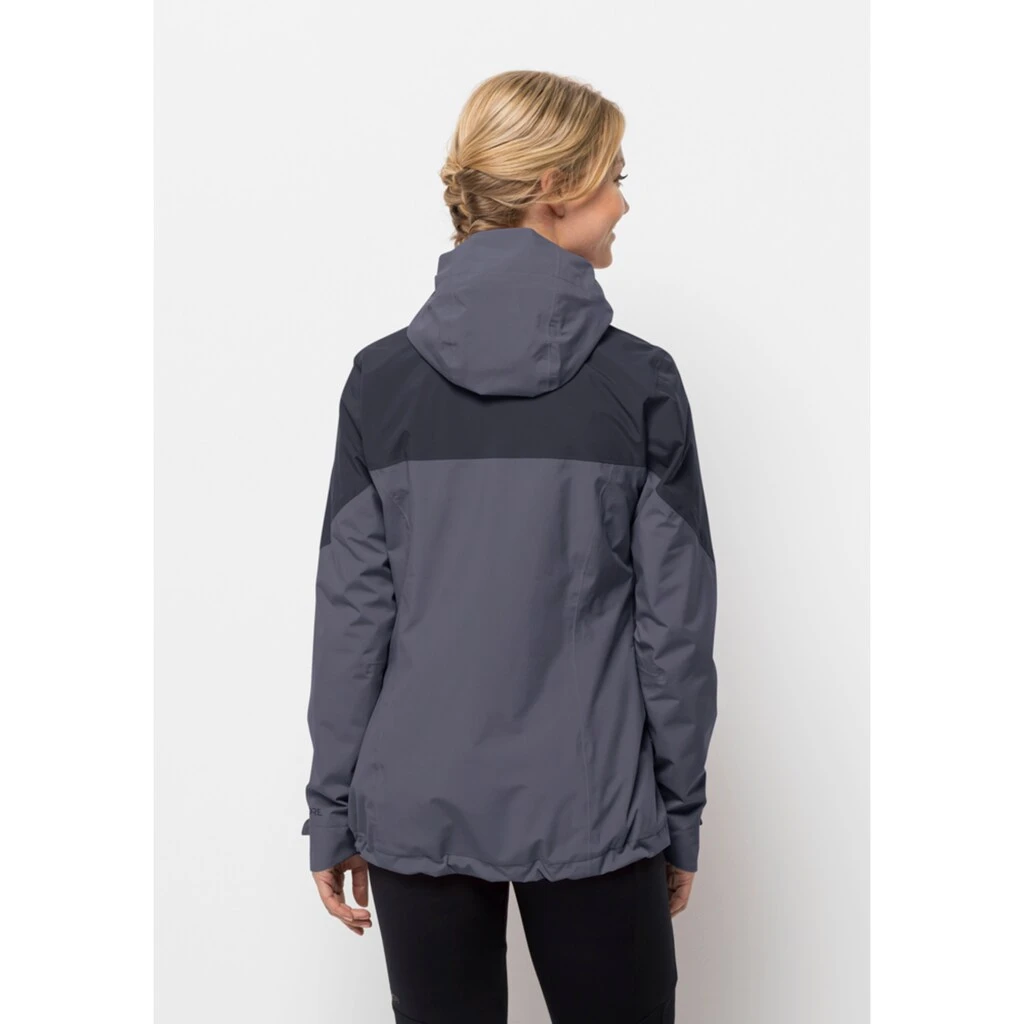 Jack Wolfskin Outdoorjacke »WEILTAL 2L JKT W«, Mit Kapuze 4 Jack Wolfskin Outdoorjacke »WEILTAL 2L JKT W«, Mit Kapuze – Bild 2