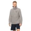 Jack Wolfskin Windjacke Desert Wind (winddicht, Wasserabweisend, PFC-frei) Hellgrau Herren