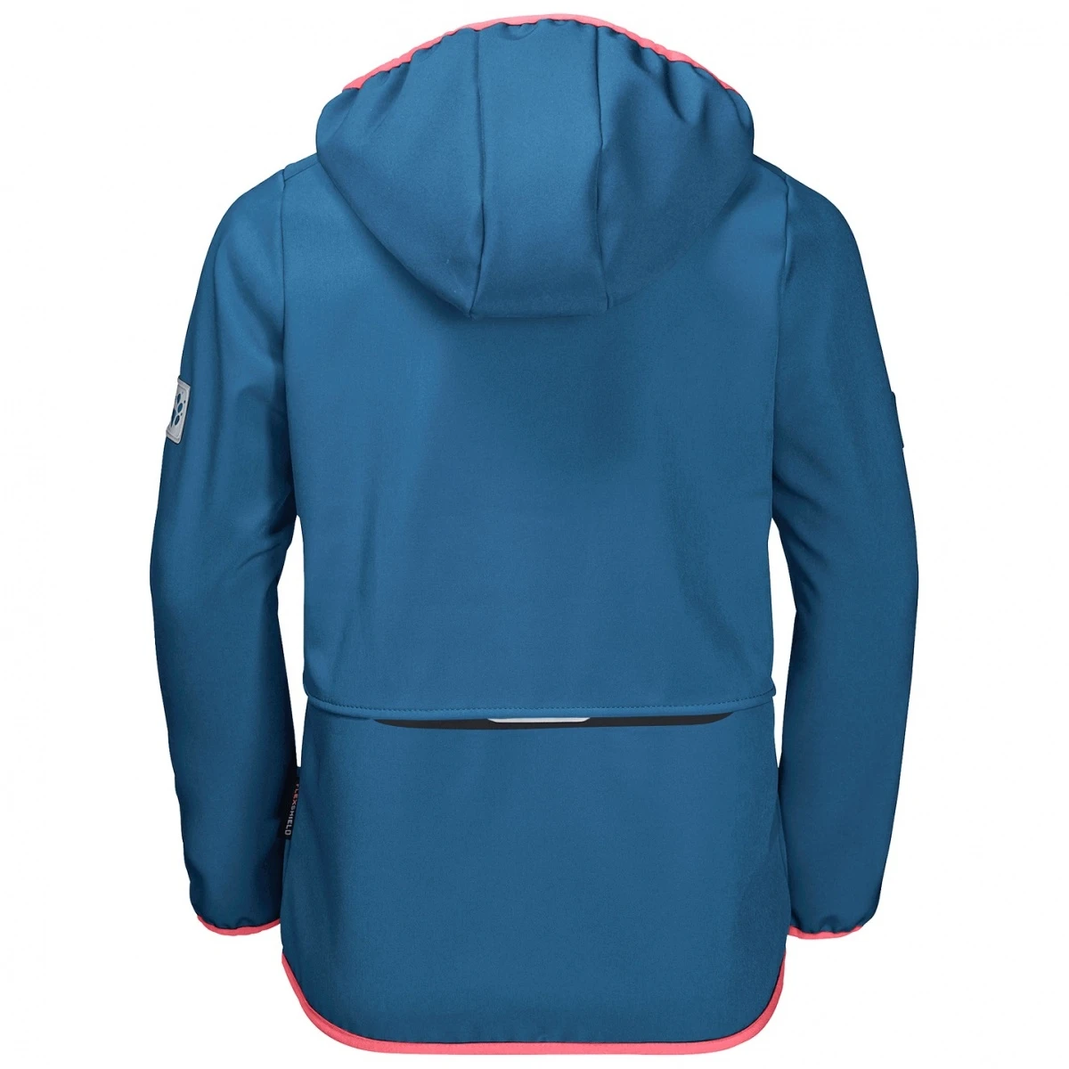 Jack Wolfskin Softshelljacke Fourwinds (wind-& Wasserabweisend) Waveblau Kinder 4 Jack Wolfskin Softshelljacke Fourwinds (wind-& Wasserabweisend) Waveblau Kinder – Bild 2