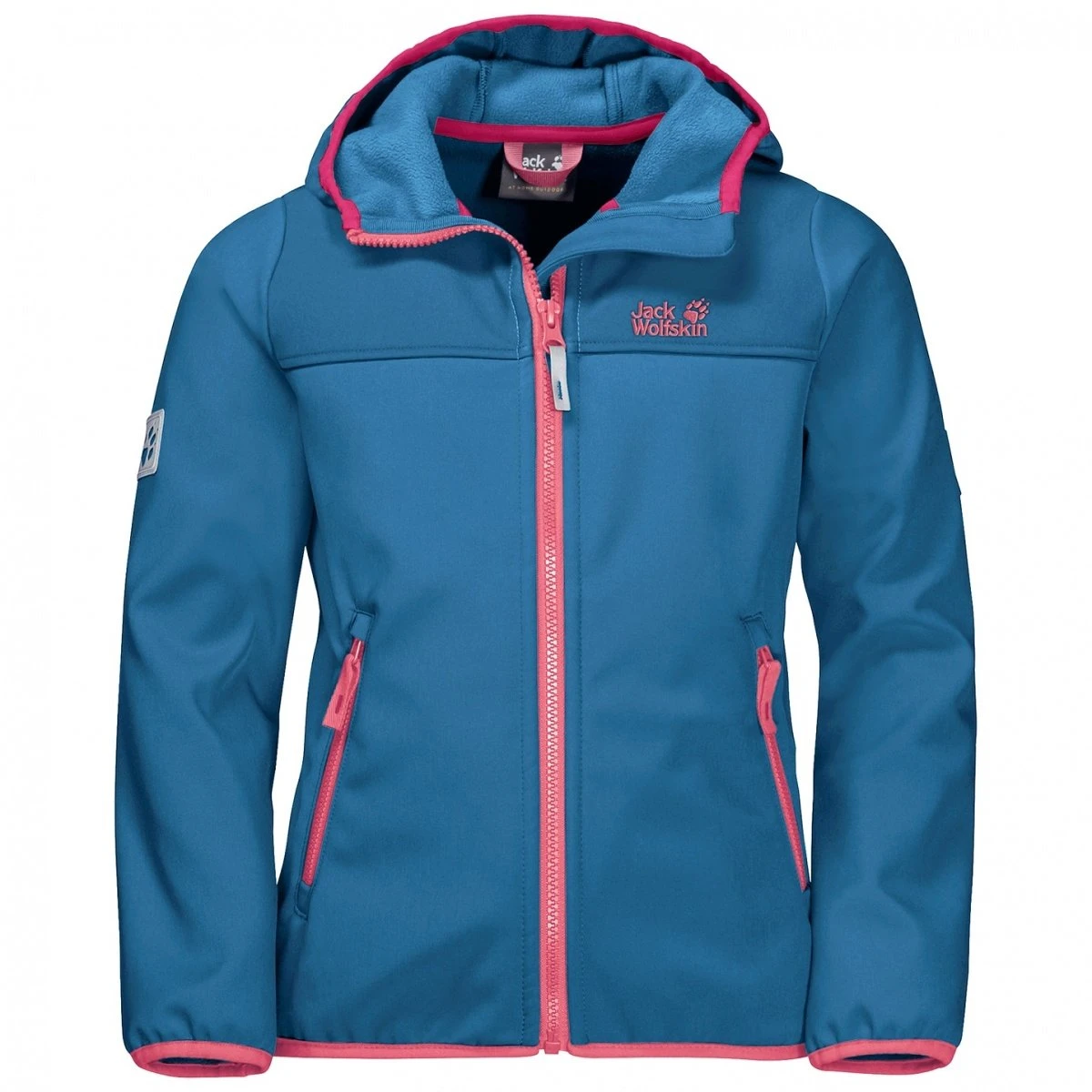 Jack Wolfskin Softshelljacke Fourwinds (wind-& Wasserabweisend) Waveblau Kinder/Jugendliche (164-176) 3 Jack Wolfskin Softshelljacke Fourwinds (wind-& Wasserabweisend) Waveblau Kinder/Jugendliche (164-176)