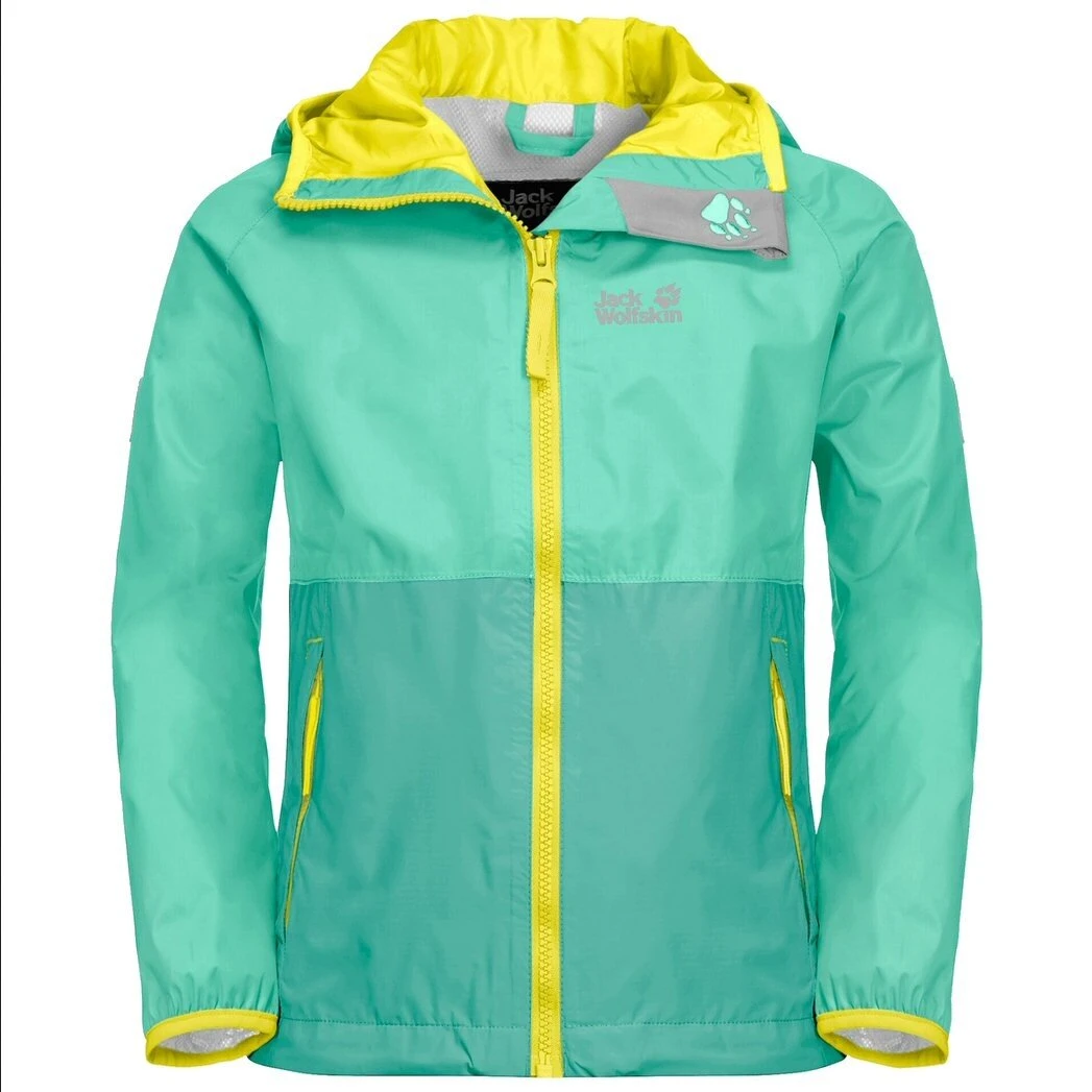 Jack Wolfskin Regenjacke Rainy (wind- Und Wasserdicht) Teal/mint Kinder 3 Jack Wolfskin Regenjacke Rainy (wind- Und Wasserdicht) Teal/mint Kinder